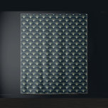 Dark Blue Art Deco Stylish Geometric Pattern  Tapestry<br><div class="desc">Dark Blue Art Deco Stylish Geometric Pattern</div>