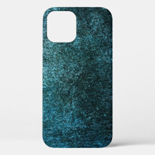 Dark blue background that is rough surface. abstra iPhone 12 case