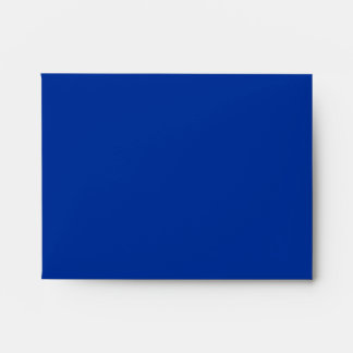 Dark Blue Blank Note Card A-2 Envelope Template