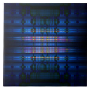 Dark blue blur pattern tile