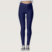 Dark Blue Boho Leggings