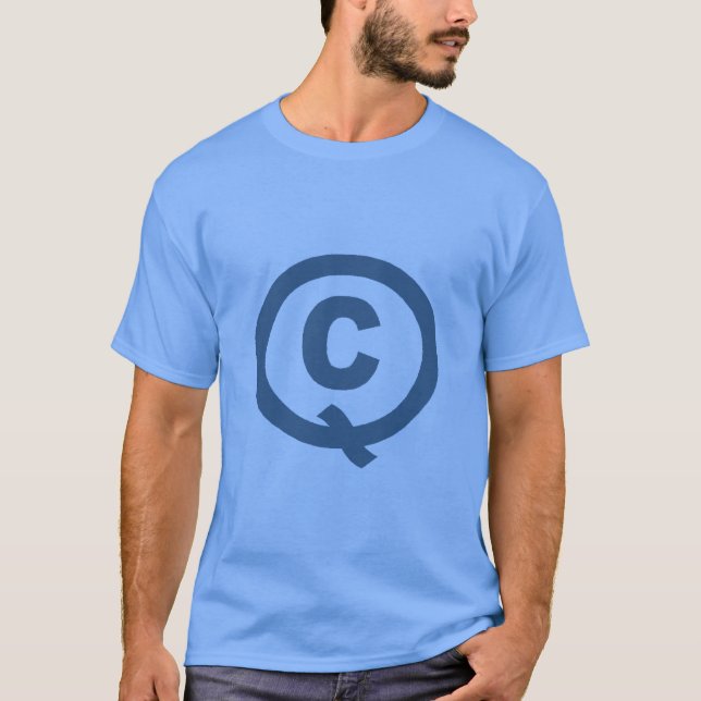Dark blue caroline T-shirt DESIGN QUEBEC  (Front)