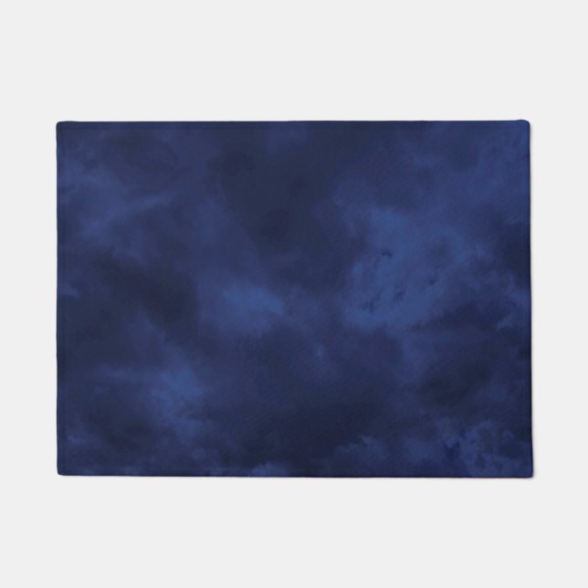 Dark blue clouds doormat (Front)