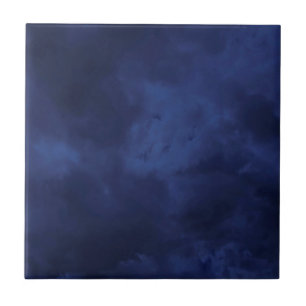 Dark blue clouds tile