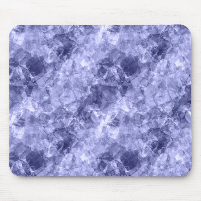 Dark Blue Crumpled Texture Mouse Mat (Front)