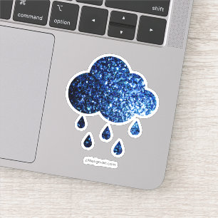 Dark Blue deep shiny faux glitter sparkles