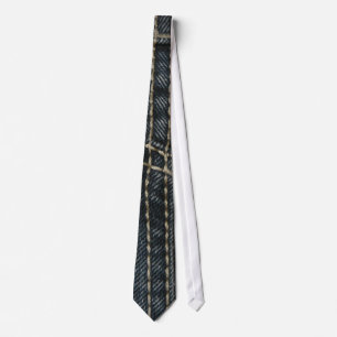 Dark Blue Denim Tie