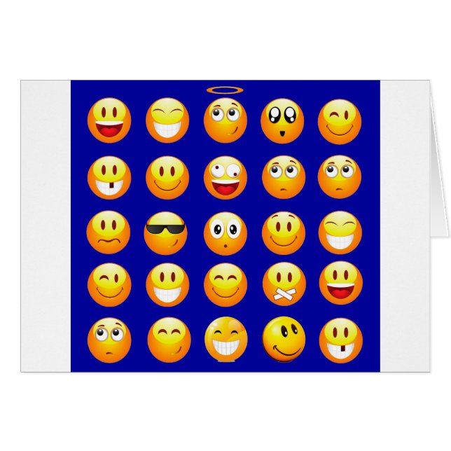 dark blue emojis (Front Horizontal)