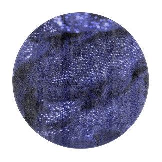 Dark Blue Fabric: Decorative Texture. Cutting Board