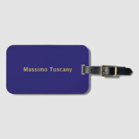 Dark Blue & Gold Professional Trendy Minimalist