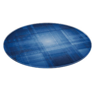 Dark blue hi-tech background cutting board