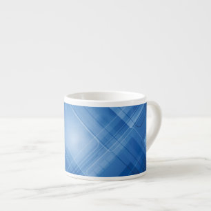 Dark blue hi-tech background espresso cup
