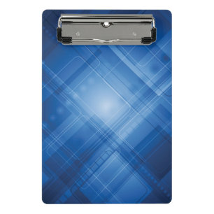 Dark blue hi-tech background mini clipboard