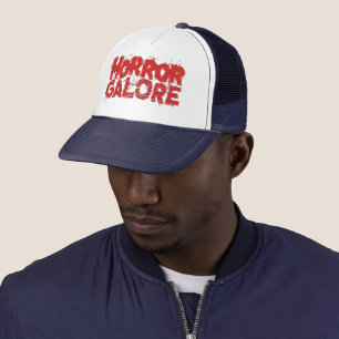 Dark Blue Horror Cap