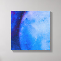 Dark Blue Ice Abstract Art Photo