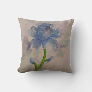 Dark blue Iris Cushion