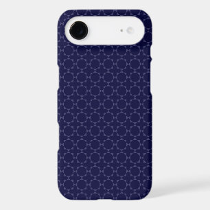 Dark Blue Islamic Geometric Pattern