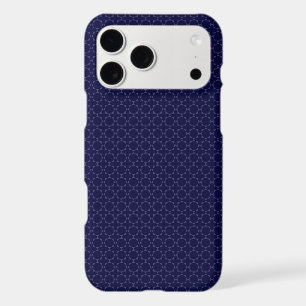 Dark Blue Islamic Geometric Pattern
