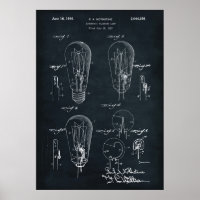 Dark Blue | Light Bulb Patent