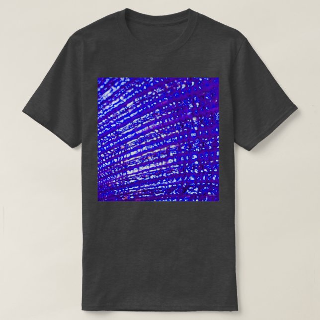 Dark Blue Magic Seashell T-Shirt (Design Front)