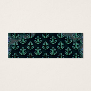 Dark Blue Neon Anchors