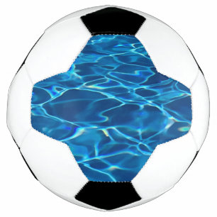 Dark Blue Pool Water  Football
