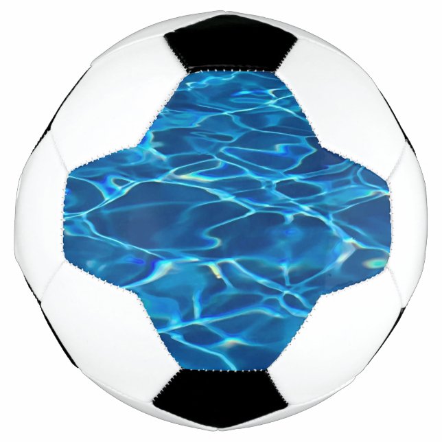 Dark Blue Pool Water  Football (Front)