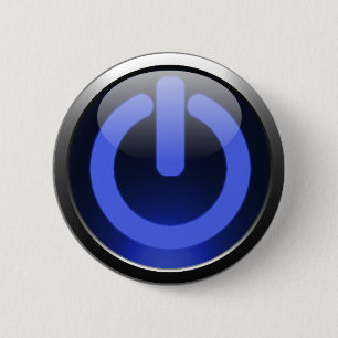 Dark Blue Power Button