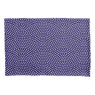 Dark Blue Same Komon (large scale) Pillowcase