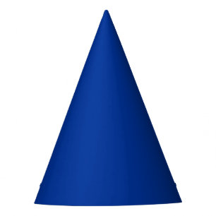 Dark Blue Solid Color Party Hat