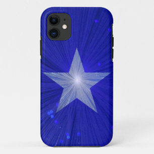 Dark Blue Star iPhone case