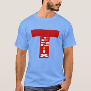 Dark blue TENNIS caroline shirt