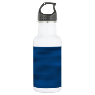 Dark Blue Water Ripples 532 Ml Water Bottle