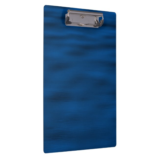 Dark Blue Water Ripples Clipboard (Right)