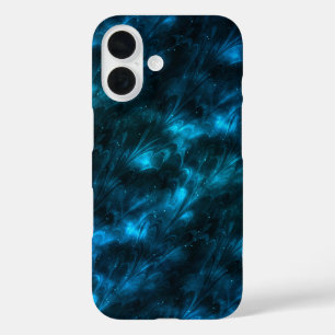 Dark Blue Wave iPhone 16 Case