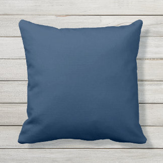 Dark blueberry blue  pillow