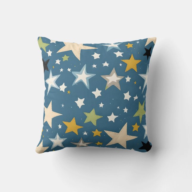 Dark Blush Roses Floral Art design Cushion (Back)