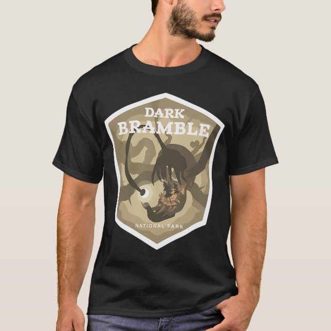 Dark Bramble National Park T-Shirt (Front)