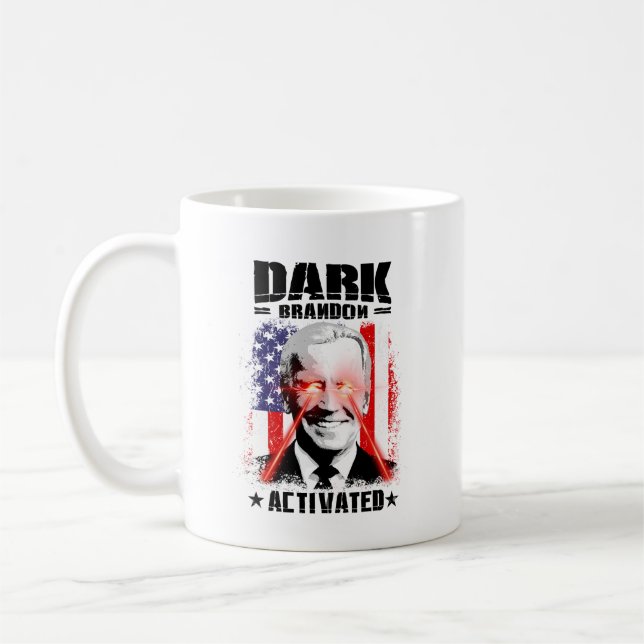 Dark Brandon: Activated Coffee Mug (Left)