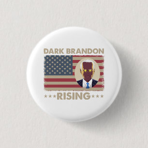 Dark Brandon Funny Joe Biden Meme 3 Cm Round Badge