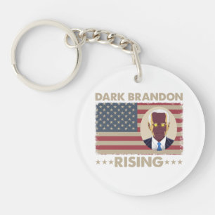 Dark Brandon Funny Joe Biden Meme  Key Ring