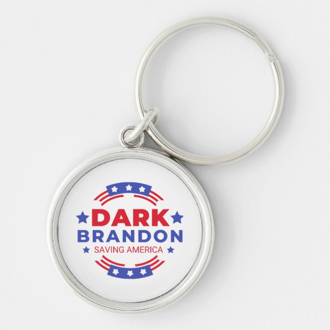 Dark Brandon  Key Ring (Front)