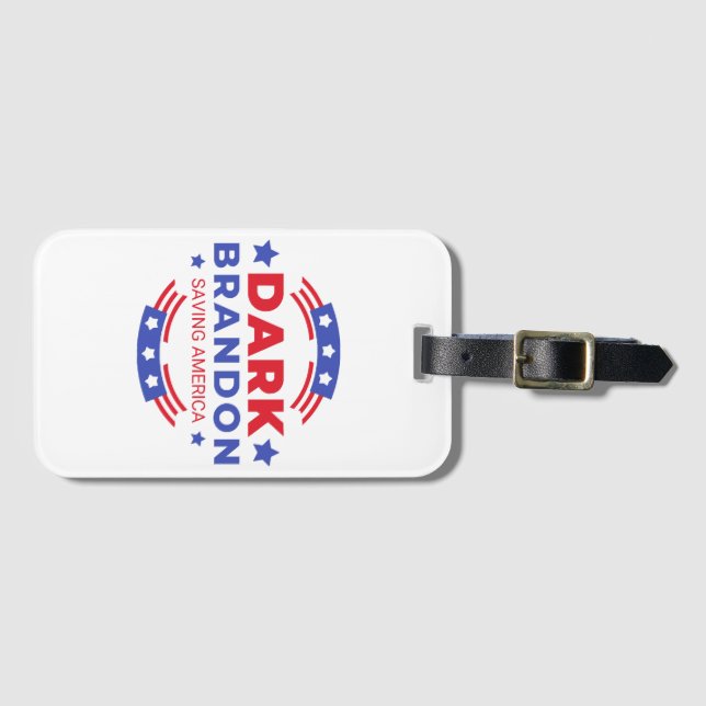 Dark Brandon  Luggage Tag (Front Horizontal)
