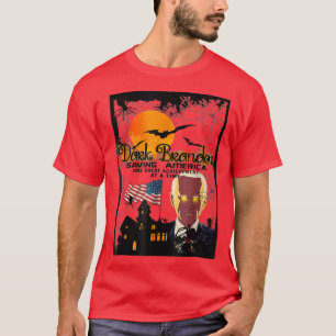 Dark Brandon Saving America Spooky Halloween Costu T-Shirt