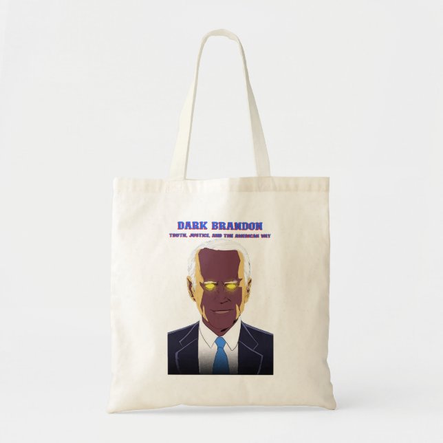 Dark Brandon Tote Bag (Front)
