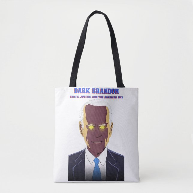 Dark Brandon Tote Bag (Front)