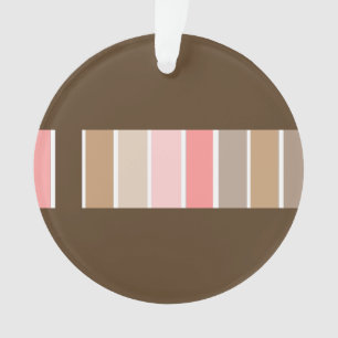 Dark Brown Beach Sand Ornament