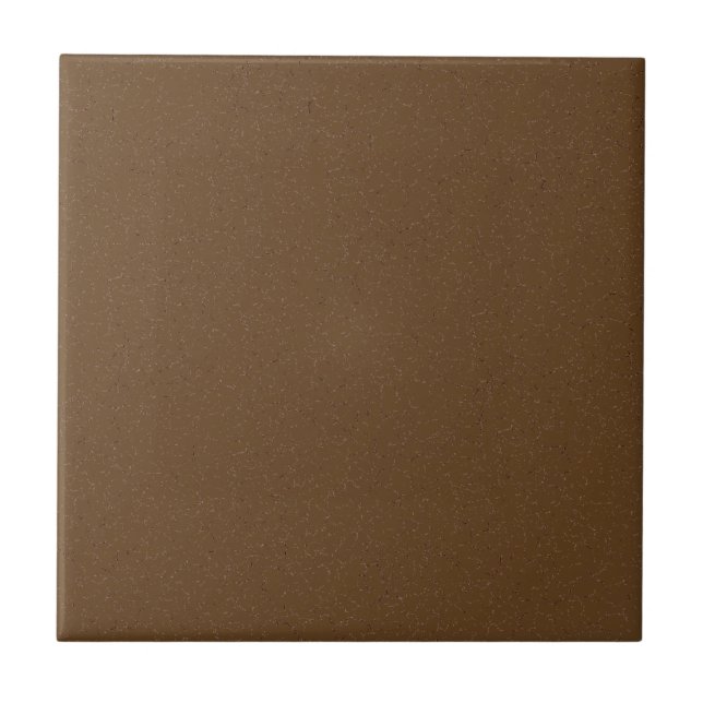Dark Brown Coffee Crackle Glaze Solid Colour Tile (Front)
