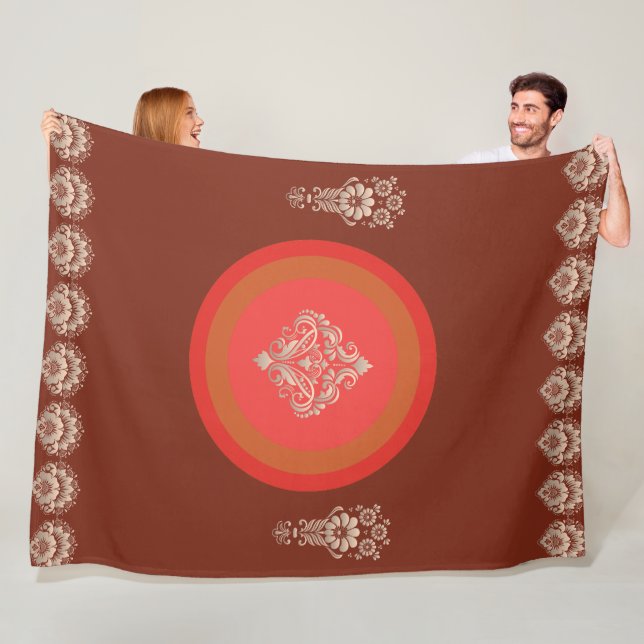 Dark Brown  Fleece Blanket (In Situ)