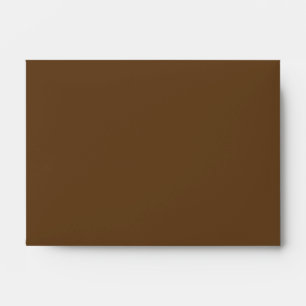 Dark Brown Keep Calm and Carry On Envelope